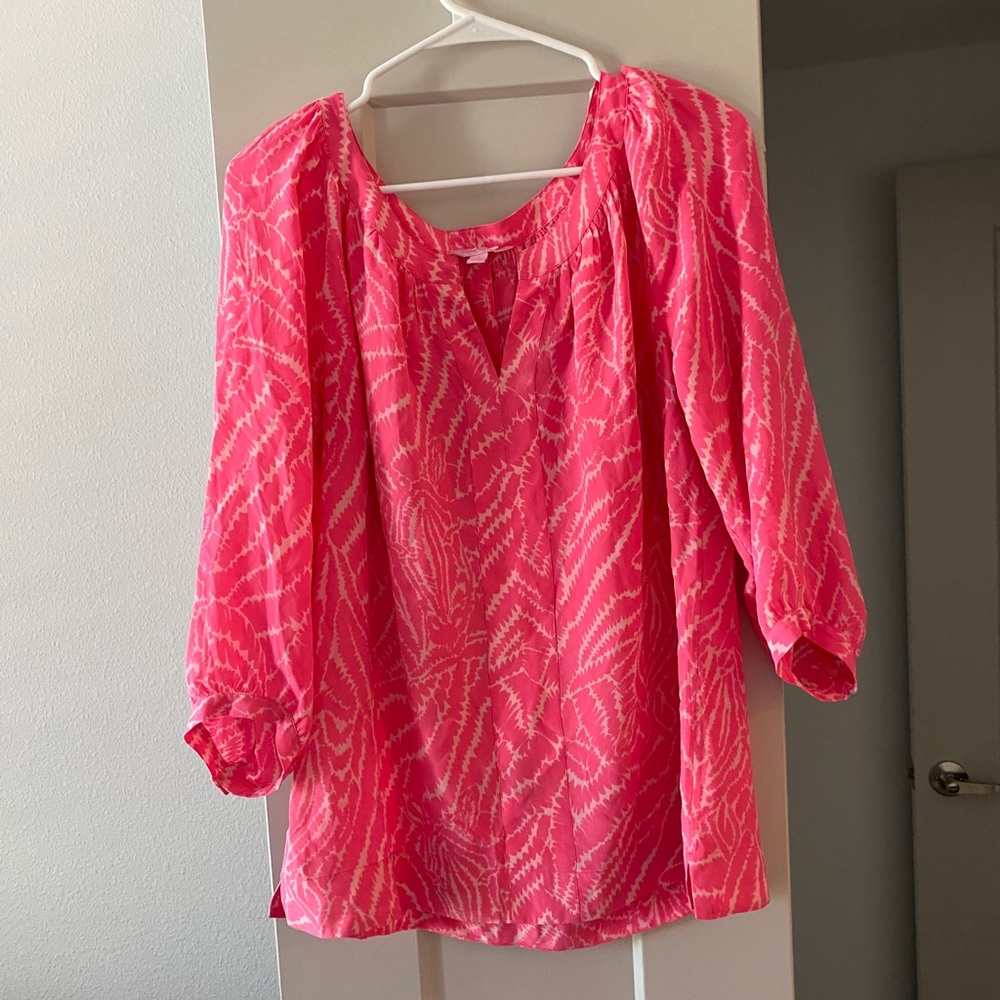 Lilly Pulitzer Coral Top